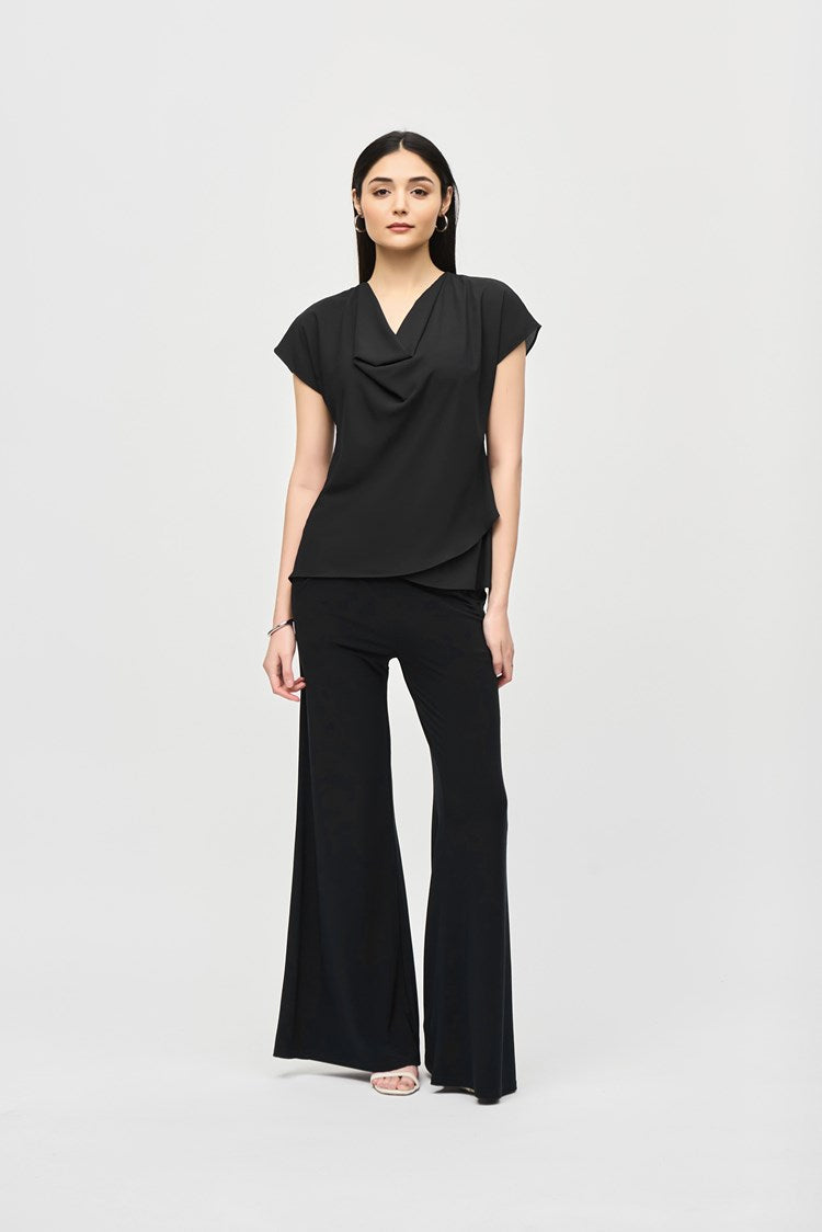 Joseph Ribkoff - Georgette Fit and Flare Layered Top (242027)