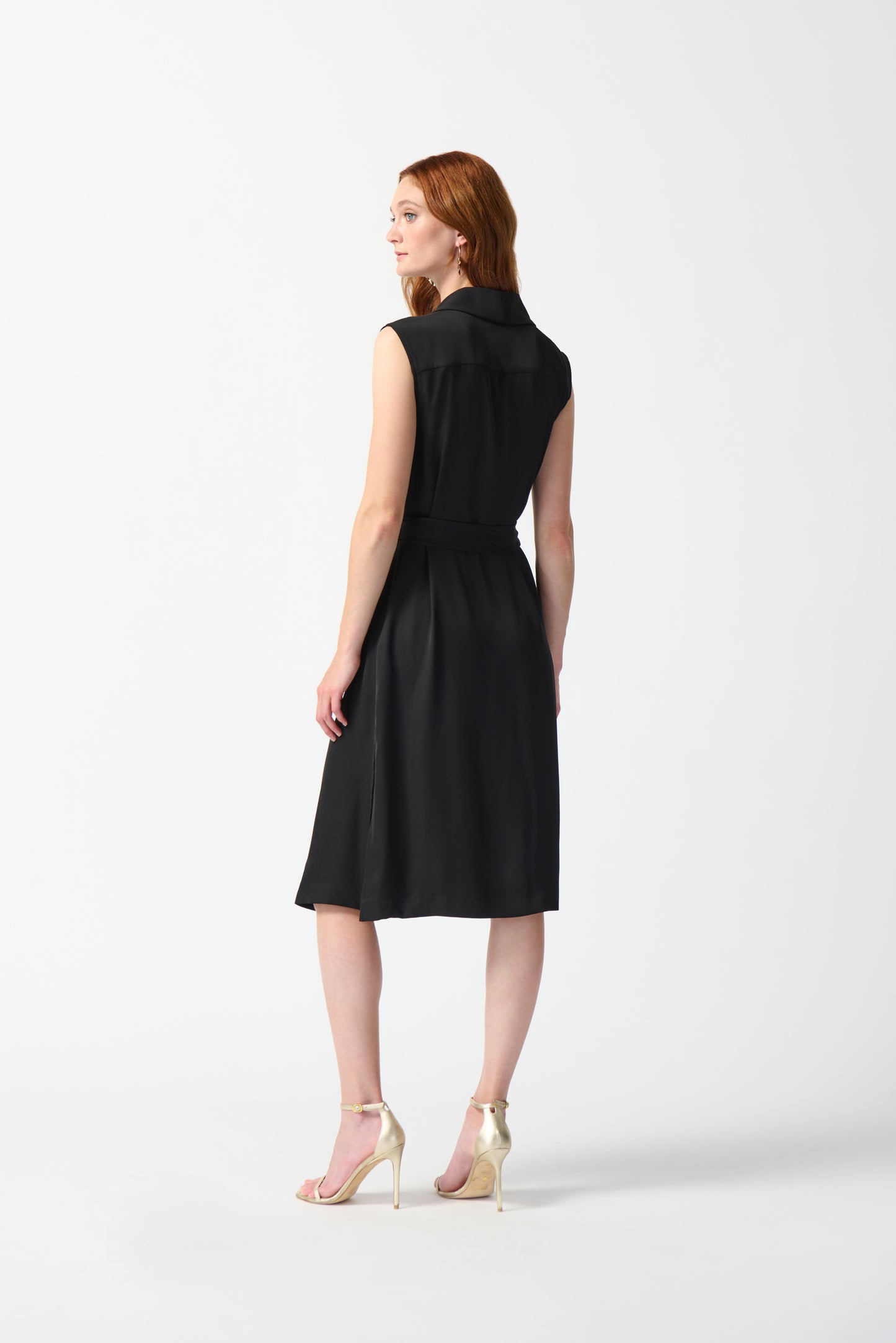 Joseph Ribkoff - Woven Sleeveless Wrap Dress (242075)