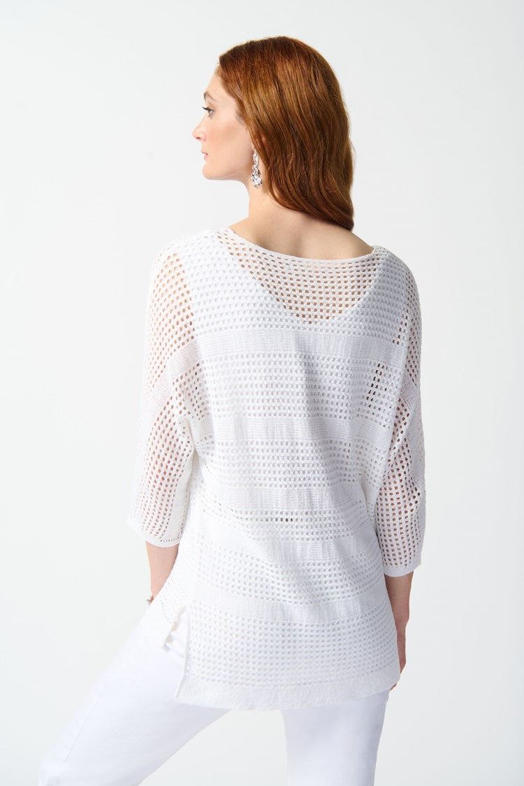 Joseph Ribkoff - Open Stitch Pullover Sweater (242903)