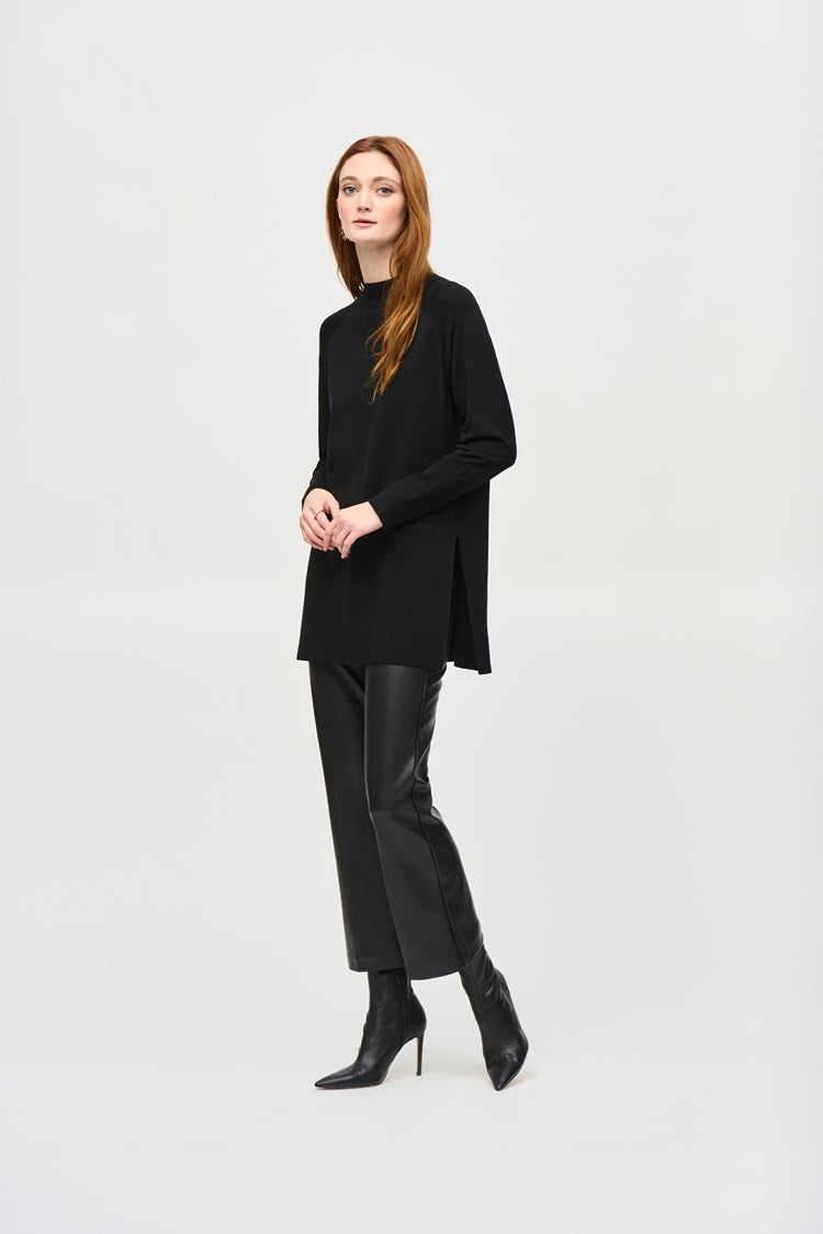 Joseph Ribkoff - Sweater Knit Mock Neck Tunic (243956)