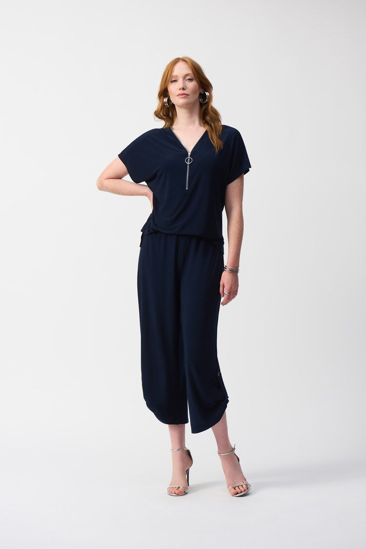 Joseph Ribkoff - Silky Knit Culotte Jumpsuit (251044)