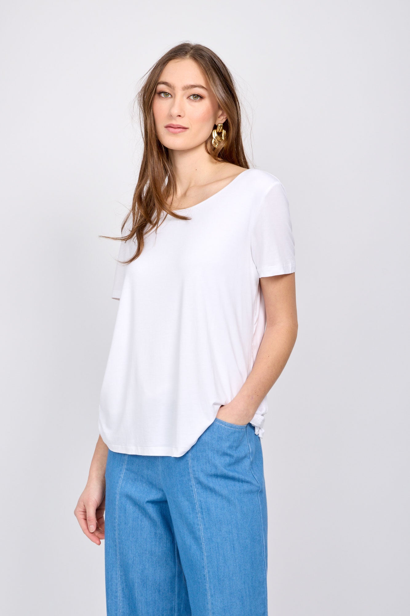Emproved - Scoop Neck T-Shirt (SP24108)