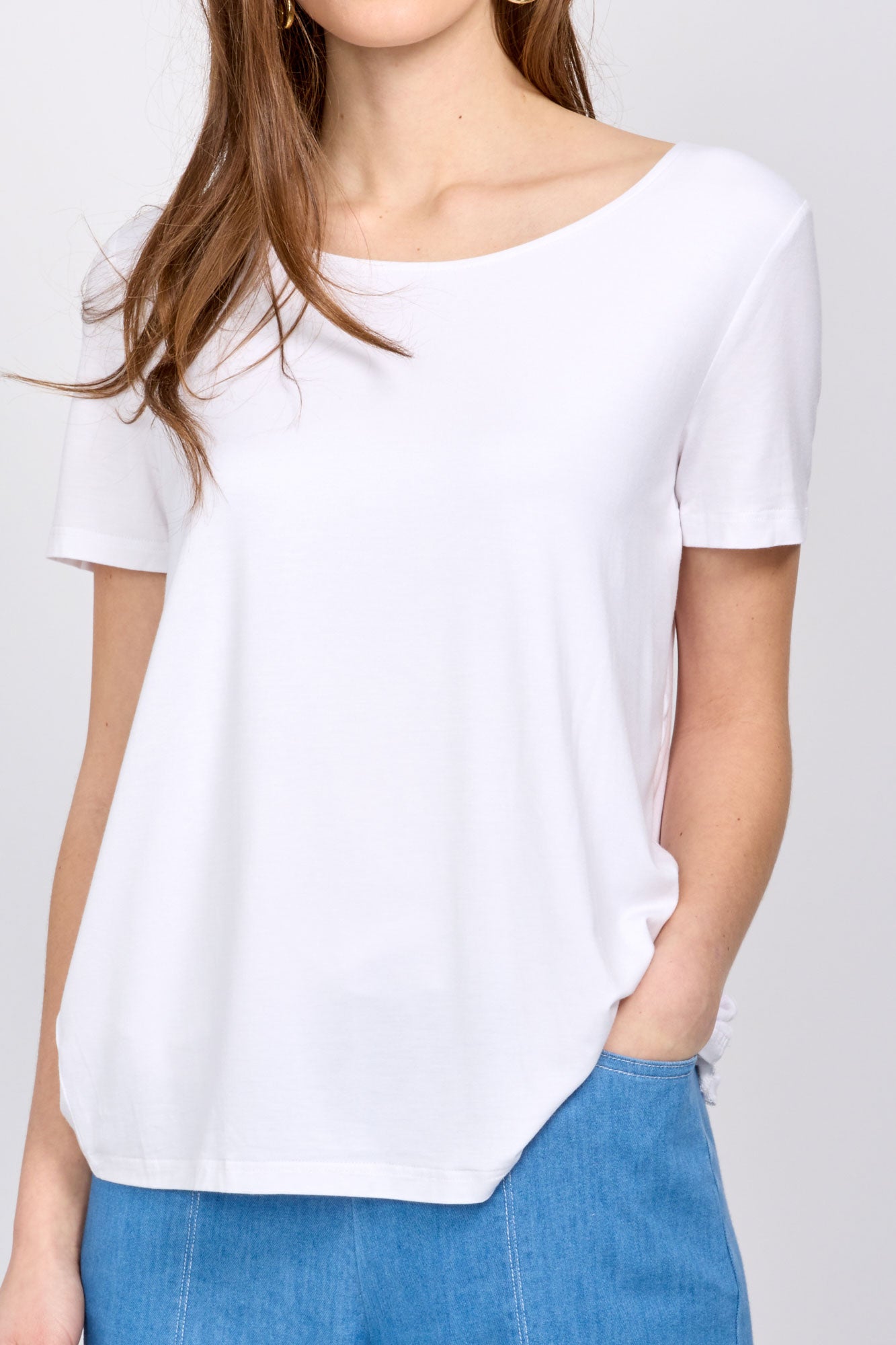 Emproved - Scoop Neck T-Shirt (SP24108)