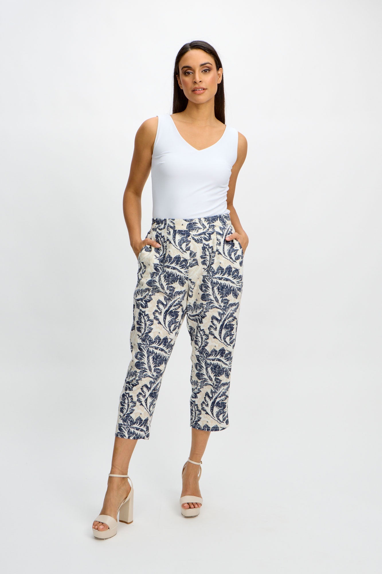 Emproved - Pull On Crop Woven Pant (SP2414)