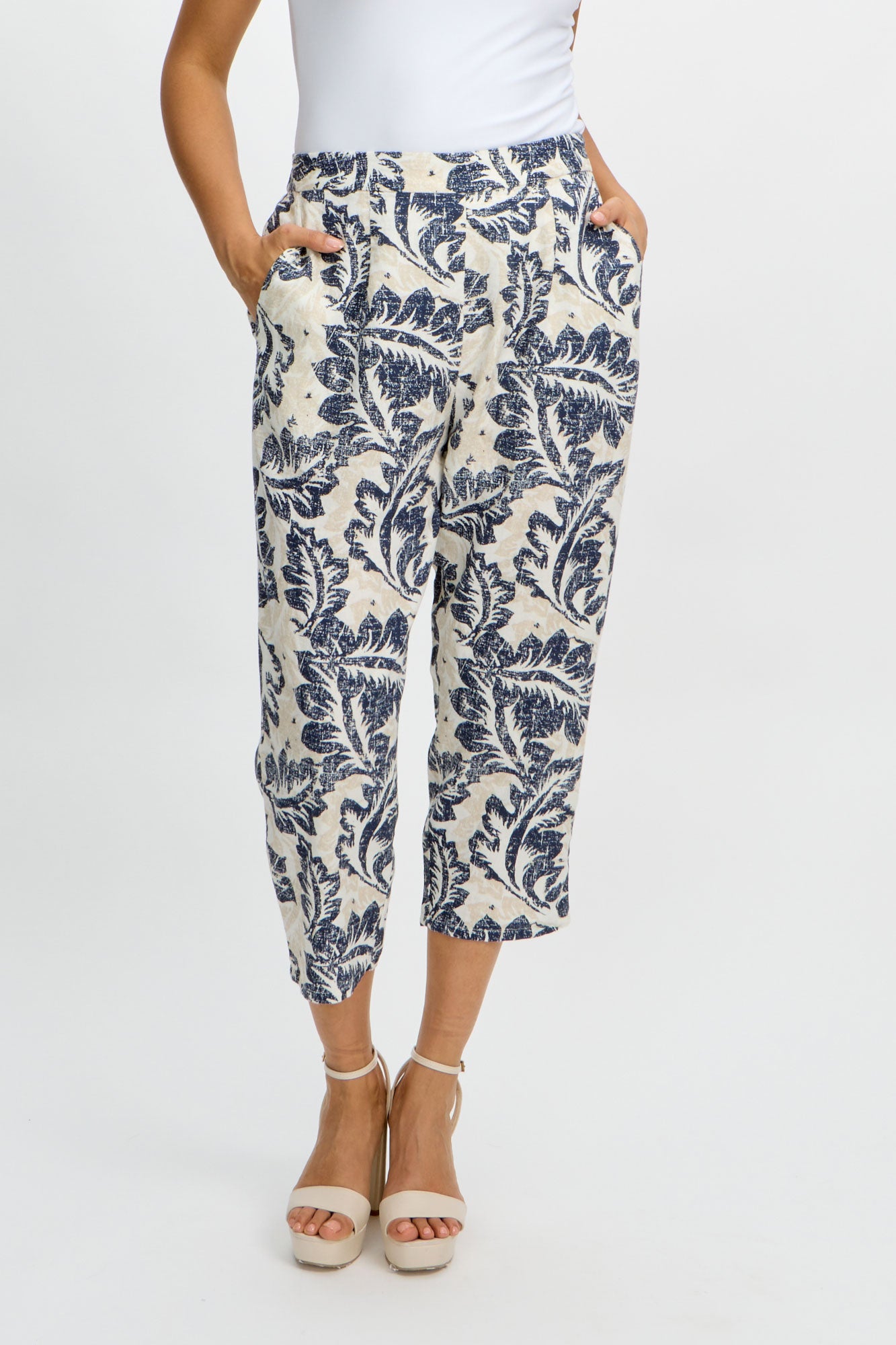 Emproved - Pull On Crop Woven Pant (SP2414)