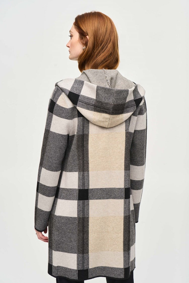 Joseph Ribkoff - Brushed Jacquard Sweater Cover Up 243925