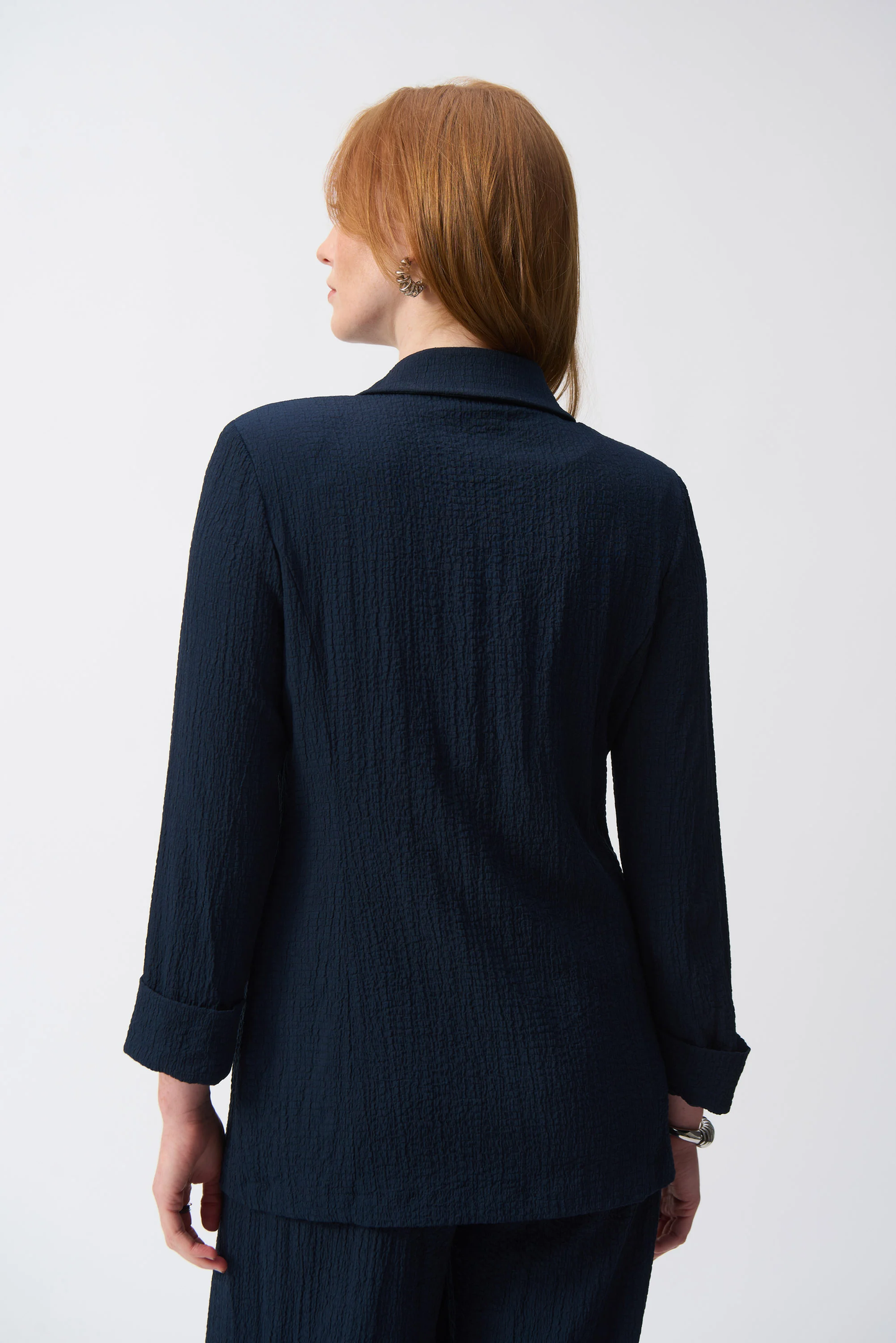 Joseph Ribkoff - Seersucker Straight Blazer (251082)