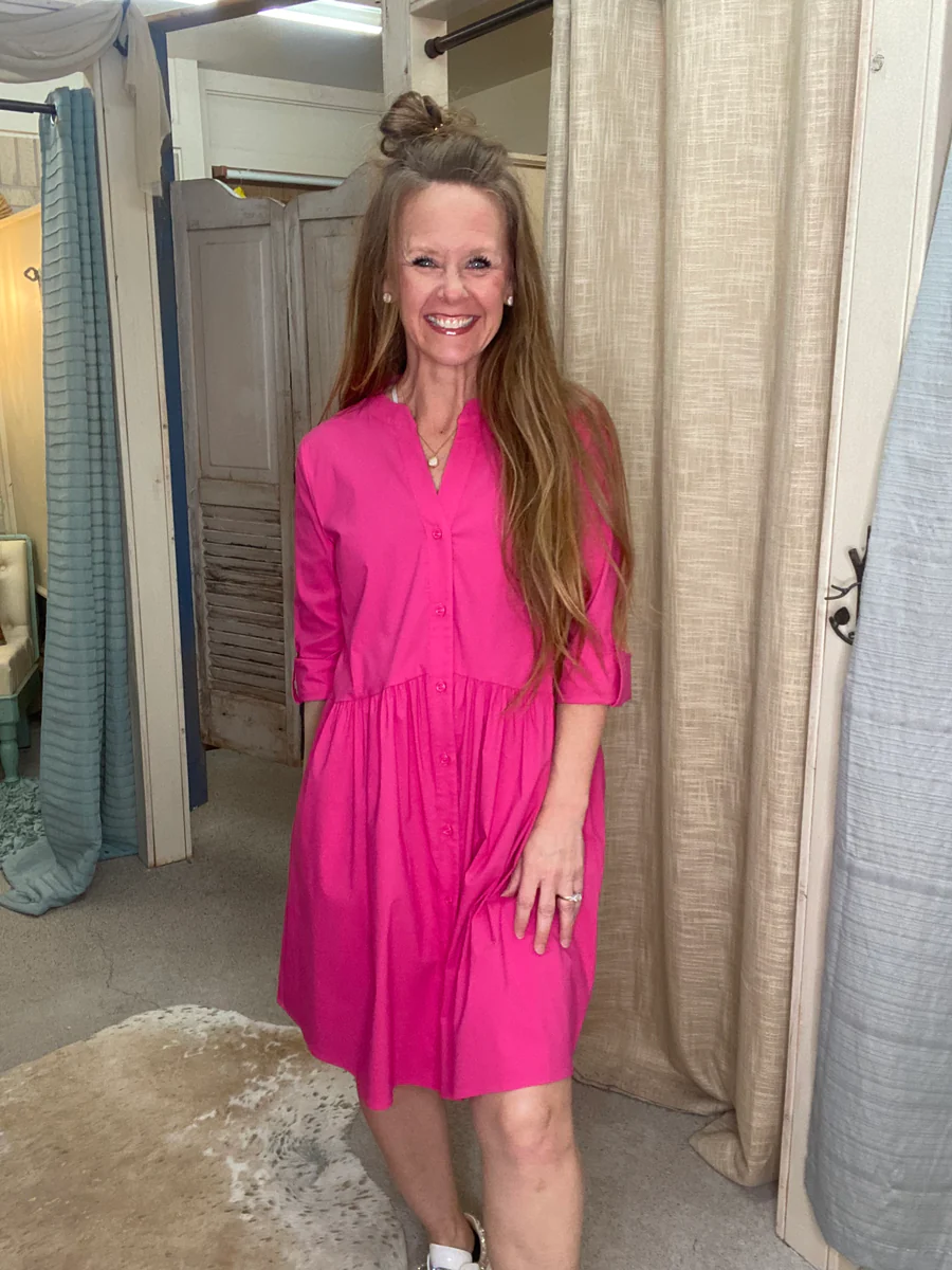 Joseph Ribkoff - DAZZLINE PINK DRESS (231148)
