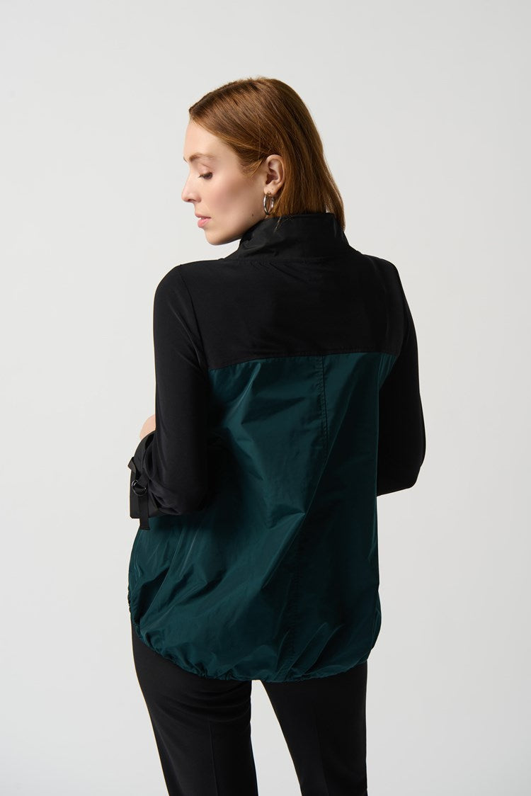 Joseph Ribkoff - Silky Knit And Memory Color Block Top (234140)