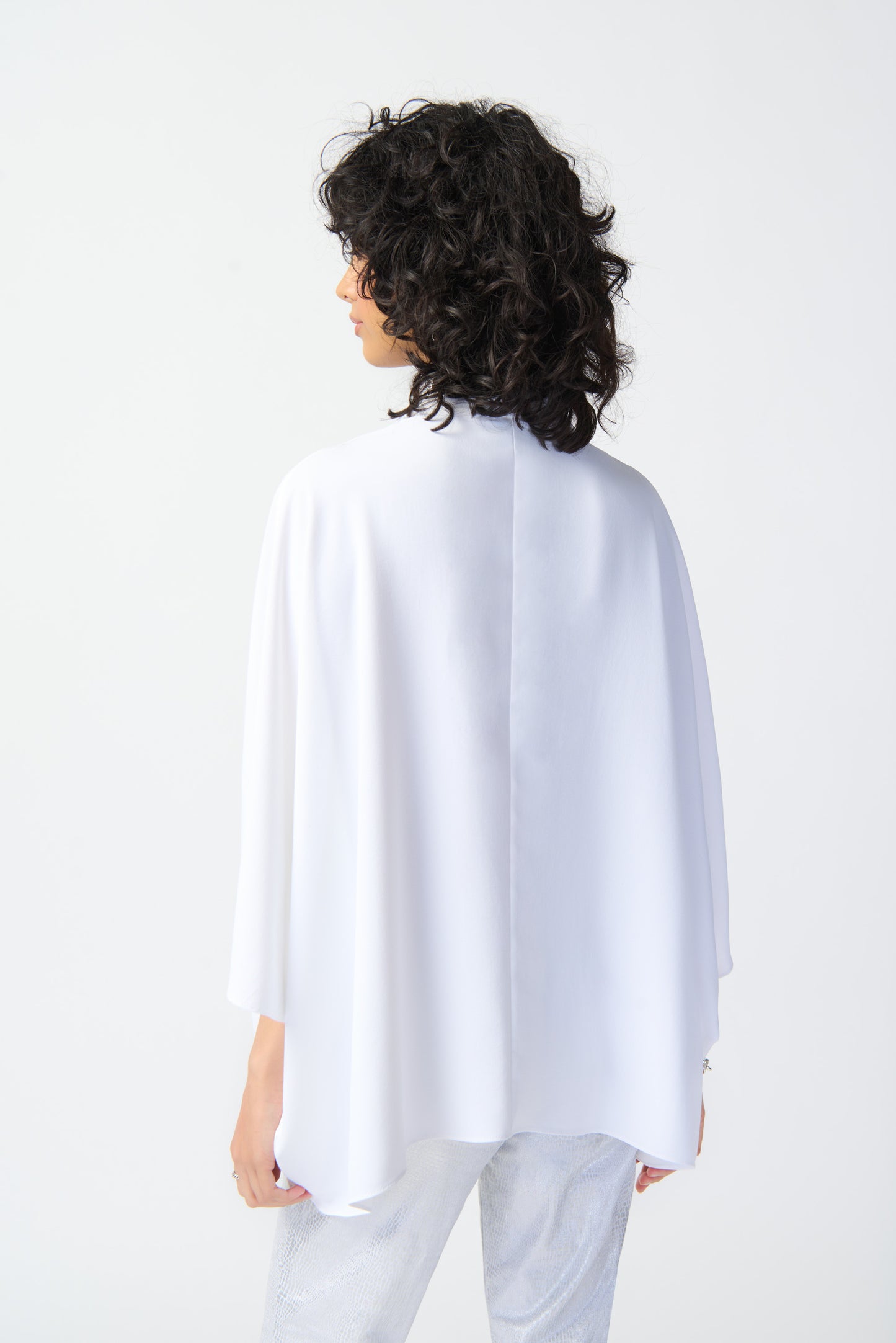 Joseph Ribkoff - Woven Dolman Sleeve Wrap Top (241218)