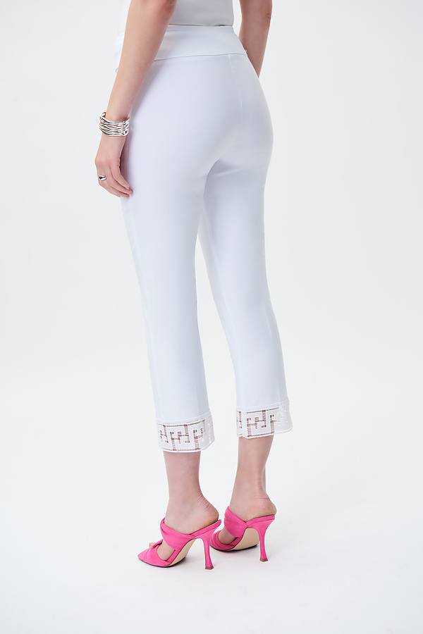 Joseph Ribkoff Embellished Hem Pants Style 231154