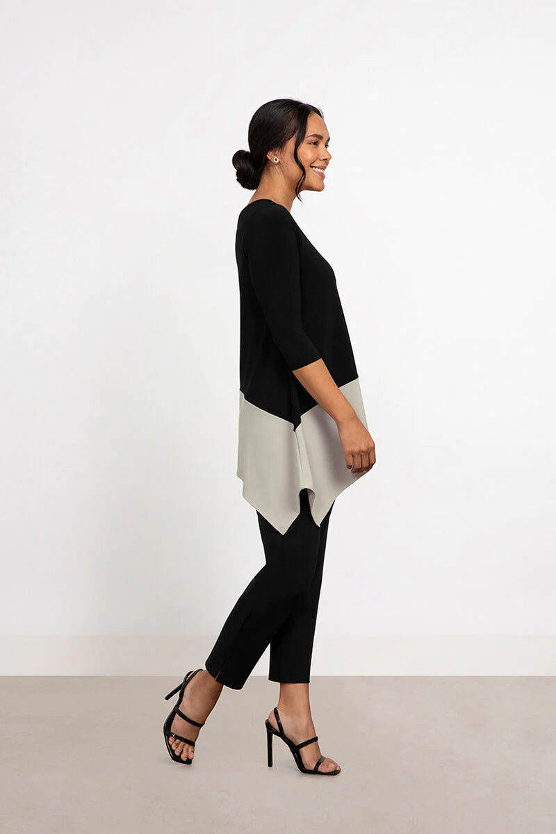 Sympli Colour Block Reversible Angle Top