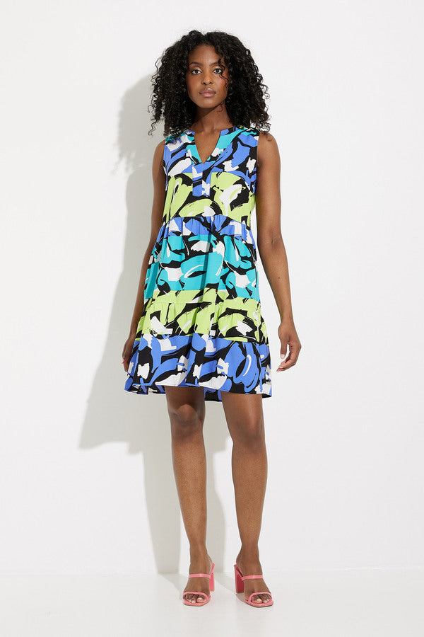 Joseph Ribkoff Slit Neckline Dress Style 232062