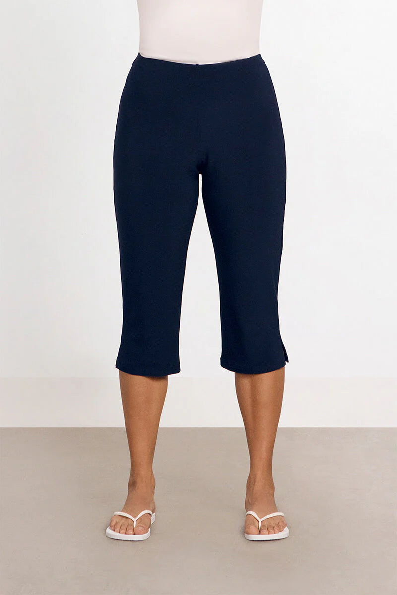 Sympli olive narrow capri