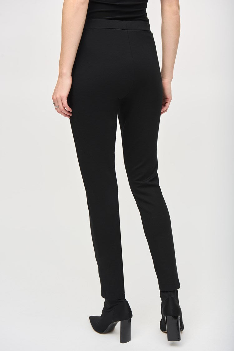 Joseph Ribkoff - Heavy Knit And Leatherette Leggings (243041)