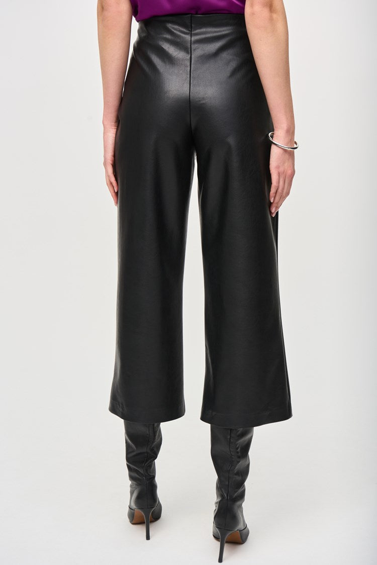 Joseph Ribkoff - Leatherette Pull-On Culotte (243042)