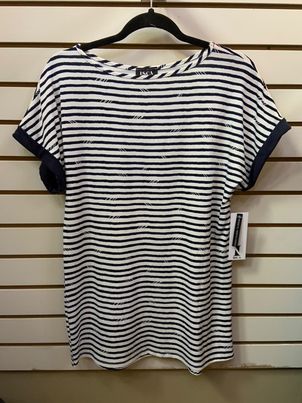 ISCA - Stripped Short Sleeve Top