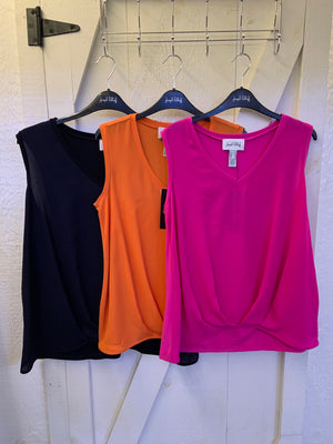 Joseph Ribkoff Silky Knit Georgette Sleeveless Top - 241133