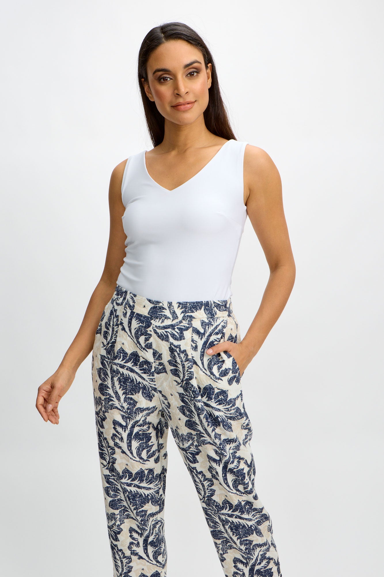 Emproved - Pull On Crop Woven Pant (SP2414)