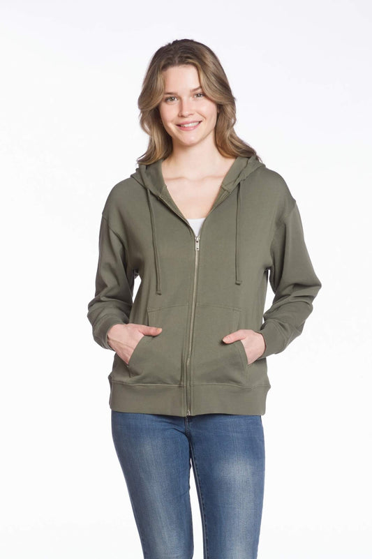 DKR&CO - Long Sleeve Full Zip Hooded Jacket with Pockets (SWT-912)