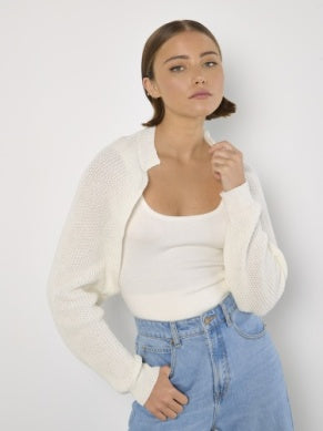 APRICOT - POINTELLE KNITTED CARDIGAN (945319)