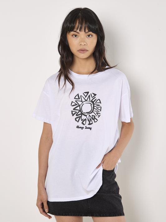APRICOT - ALWAYS SUNNY BLOC PRINT SUN TEE(962491)